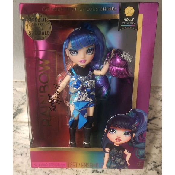 Rainbow High Junior High Special Edition Holly De'Vious Fashion Doll 9" New - Picture 1 of 9